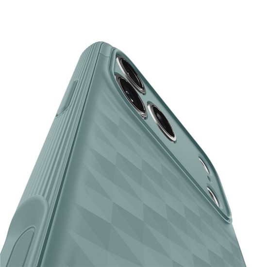Husa de protectie Spigen Parallax S MagSafe pentru iPhone 17 Pro Max, verde salvie (iPhone 17 Pro Max, ACS09912) by www.silkase.ro