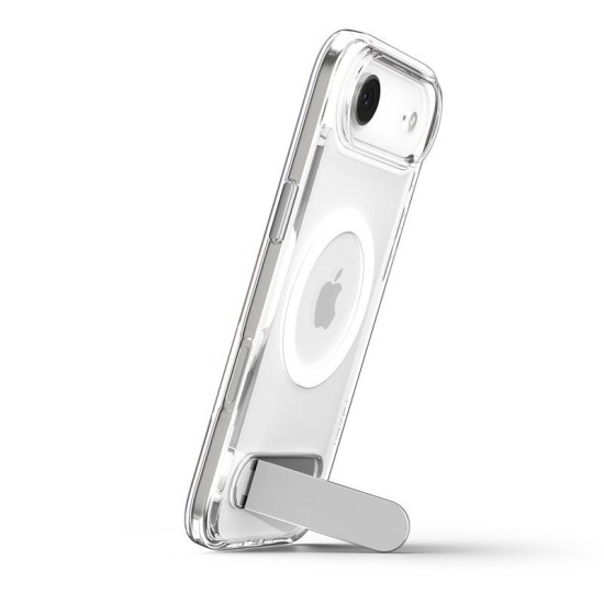 Husa hibrida cu stand Spigen Ultra Hybrid S MagSafe pentru iPhone Air, transparenta (iPhone Air, ACS09926) by www.silkase.ro