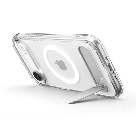 Husa hibrida cu stand Spigen Ultra Hybrid S MagSafe pentru iPhone Air, transparenta (iPhone Air, ACS09926) by www.silkase.ro