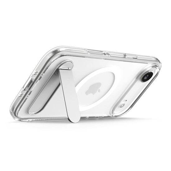 Husa hibrida cu stand Spigen Ultra Hybrid S MagSafe pentru iPhone Air, transparenta (iPhone Air, ACS09926) by www.silkase.ro