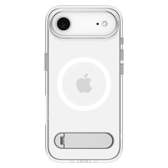Husa hibrida cu stand Spigen Ultra Hybrid S MagSafe pentru iPhone Air, transparenta (iPhone Air, ACS09926) by www.silkase.ro