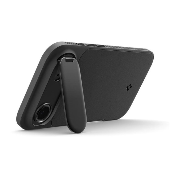 Husa cu protectie camera Spigen Optik Armor MagSafe pentru iPhone Air, neagra (iPhone Air, ACS09930) by www.silkase.ro