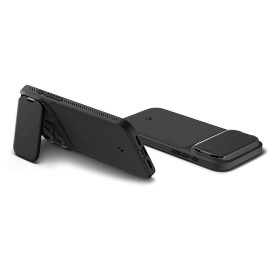 Husa cu protectie camera Spigen Optik Armor MagSafe pentru iPhone 17 Pro, neagra (Spigen, Ingredi) by www.silkase.ro Husa cu protectie camera Spigen Optik Armor MagSafe pentru iPhone 17 Pro, neagra (iPhone 17 Pro, ACS09953) by www.silkase.ro