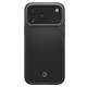 Husa premium din fibra de aramida Spigen Enzo Aramid T pentru iPhone 17 Pro, negru argintiu (Spigen, Ingredi) by www.silkase.ro Husa premium din fibra de aramida Spigen Enzo Aramid T pentru iPhone 17 Pro, negru argintiu (iPhone 17 Pro, ACS09958) by www.silkase.ro