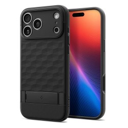 Husa de protectie Spigen Parallax S MagSafe pentru iPhone 17 Pro, negru mat