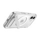 Husa hibrida cu stand Spigen Ultra Hybrid S MagSafe pentru iPhone 17, transparenta (Ingredi, ACS09981) by www.silkase.ro