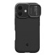 Husa cu protectie camera Spigen Optik Armor MagSafe pentru iPhone 17, neagra (Ingredi, ACS09987) by www.silkase.ro