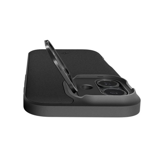 Husa cu protectie camera Spigen Optik Armor MagSafe pentru iPhone 17, neagra (Ingredi, ACS09987) by www.silkase.ro