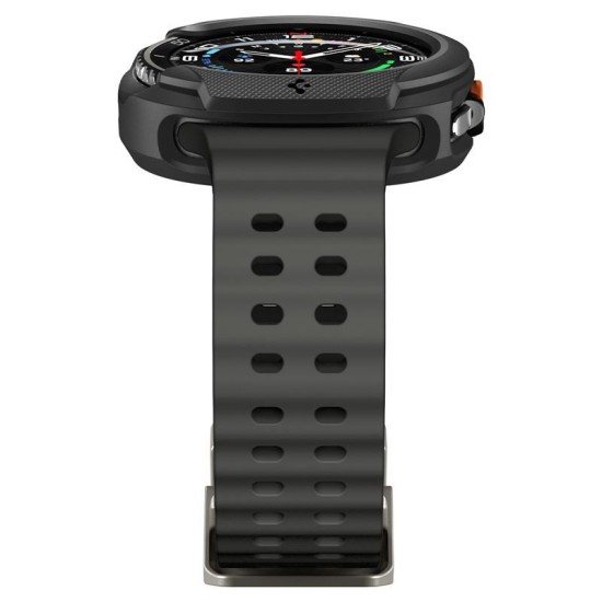 Carcasa de protectie Spigen Liquid Air pentru Samsung Galaxy Watch 8 Classic 46mm, negru mat (Spigen, Ingredi) by www.silkase.ro SPIGEN Carcasă Protecție Liquid Air Samsung Galaxy Watch 8 Classic (46mm - 1.5 inch), Negru Mat (Ingredi, ACS09841) by www.silkase.ro