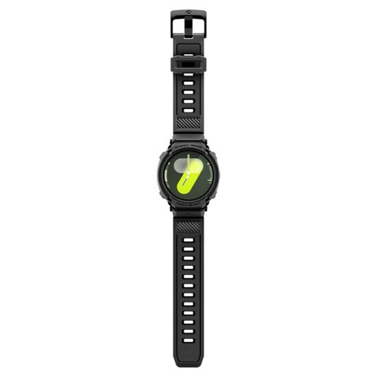 SPIGEN Husă cu Curea Rugged Armor Pro Samsung Galaxy Watch 8 (40mm - 1.3 inch), Negru Mat (Curele Ceas, ACS10005) by www.silkase.ro