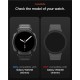 SPIGEN Husă cu Curea Rugged Armor Pro Samsung Galaxy Watch 8 (40mm - 1.3 inch), Negru Mat (Curele Ceas, ACS10005) by www.silkase.ro