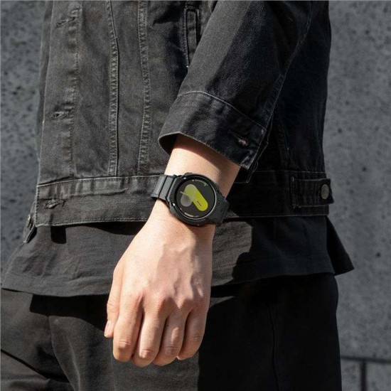 SPIGEN Husă cu Curea Rugged Armor Pro Samsung Galaxy Watch 8 (40mm - 1.3 inch), Negru Mat (Curele Ceas, ACS10005) by www.silkase.ro