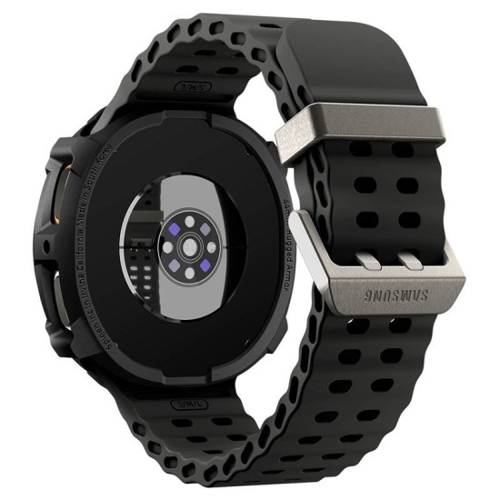 Carcasa de protectie Spigen Rugged Armor pentru Samsung Galaxy Watch 8 44mm, negru mat (Spigen, Ingredi) by www.silkase.ro SPIGEN Carcasă Protecție Rugged Armor Samsung Galaxy Watch 8 (44mm - 1.4 inch), Negru Mat (Ingredi, ACS10006) by www.silkase.ro