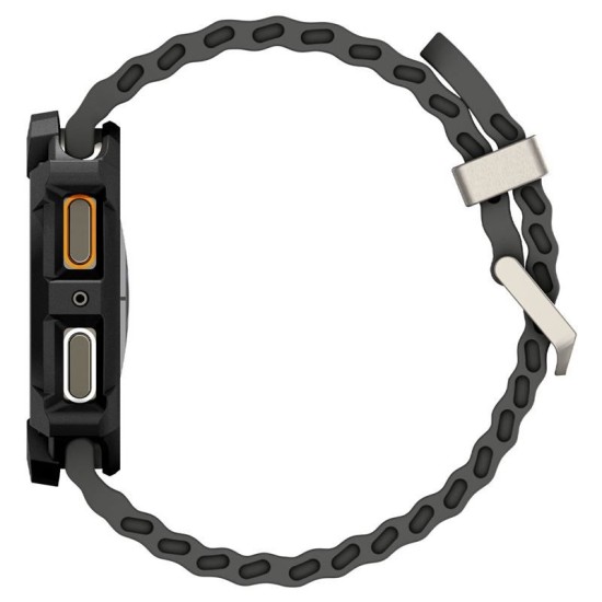 Carcasa de protectie Spigen Rugged Armor pentru Samsung Galaxy Watch 8 44mm, negru mat (Spigen, Ingredi) by www.silkase.ro SPIGEN Carcasă Protecție Rugged Armor Samsung Galaxy Watch 8 (44mm - 1.4 inch), Negru Mat (Ingredi, ACS10006) by www.silkase.ro