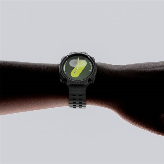 Carcasa de protectie Spigen Rugged Armor pentru Samsung Galaxy Watch 8 44mm, negru mat (Spigen, Ingredi) by www.silkase.ro SPIGEN Carcasă Protecție Rugged Armor Samsung Galaxy Watch 8 (44mm - 1.4 inch), Negru Mat (Ingredi, ACS10006) by www.silkase.ro