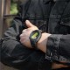 SPIGEN Husă cu Curea Rugged Armor Pro Samsung Galaxy Watch 8 (44mm - 1.4 inch), Negru Mat (Curele Ceas, ACS10007) by www.silkase.ro