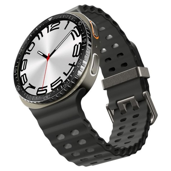 SPIGEN Inel Protecție Bezel Tune Diver Samsung Galaxy Watch 8 (44mm - 1.4 inch), Negru (Ingredi, ACS10008) by www.silkase.ro