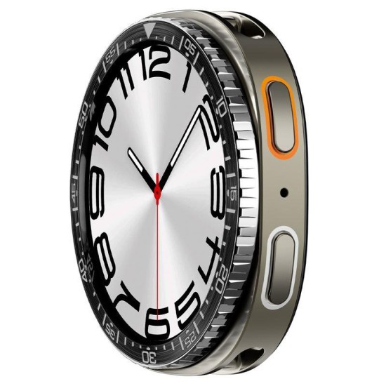SPIGEN Inel Protecție Bezel Tune Diver Samsung Galaxy Watch 8 (44mm - 1.4 inch), Negru (Ingredi, ACS10008) by www.silkase.ro