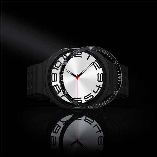 SPIGEN Inel Protecție Bezel Tune Diver Samsung Galaxy Watch 8 (44mm - 1.4 inch), Negru (Ingredi, ACS10008) by www.silkase.ro