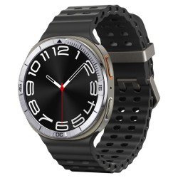 SPIGEN Inel Protecție Bezel Tune Pilot Samsung Galaxy Watch 8 (44mm - 1.4 inch), Argintiu
