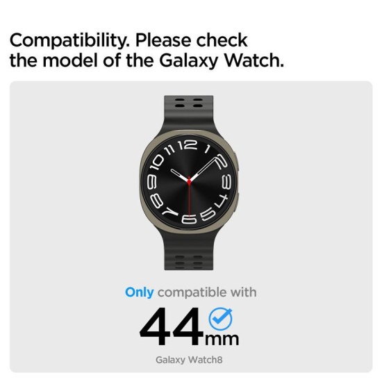 Inel de protectie bezel Spigen Bezel Tune (model Pilot) pentru Samsung Galaxy Watch 8 44mm, argintiu (Spigen, Ingredi) by www.silkase.ro SPIGEN Inel Protecție Bezel Tune Pilot Samsung Galaxy Watch 8 (44mm - 1.4 inch), Argintiu (Ingredi, ACS10009) by www.silkase.ro
