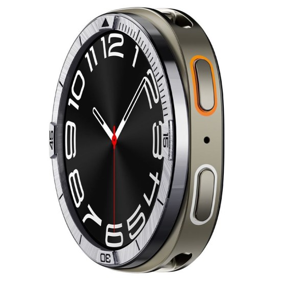 Inel de protectie bezel Spigen Bezel Tune (model Pilot) pentru Samsung Galaxy Watch 8 44mm, argintiu (Spigen, Ingredi) by www.silkase.ro SPIGEN Inel Protecție Bezel Tune Pilot Samsung Galaxy Watch 8 (44mm - 1.4 inch), Argintiu (Ingredi, ACS10009) by www.silkase.ro