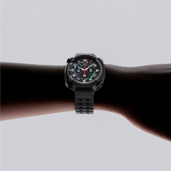 Carcasa de protectie Spigen Rugged Armor pentru Samsung Galaxy Watch 8 Classic 46mm, negru mat (Spigen, Ingredi) by www.silkase.ro SPIGEN Carcasă Protecție Rugged Armor Samsung Galaxy Watch 8 Classic (46mm - 1.5 inch), Negru Mat (Ingredi, ACS10012) by www.silkase.ro