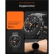 Carcasa de protectie Spigen Rugged Armor pentru Samsung Galaxy Watch 8 Classic 46mm, negru mat (Spigen, Ingredi) by www.silkase.ro SPIGEN Carcasă Protecție Rugged Armor Samsung Galaxy Watch 8 Classic (46mm - 1.5 inch), Negru Mat (Ingredi, ACS10012) by www.silkase.ro
