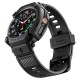SPIGEN Husă cu Curea Rugged Armor Pro Samsung Galaxy Watch 8 Classic (46mm - 1.5 inch), Negru Mat (Curele Ceas, ACS10013) by www.silkase.ro