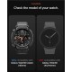 SPIGEN Husă cu Curea Rugged Armor Pro Samsung Galaxy Watch 8 Classic (46mm - 1.5 inch), Negru Mat (Curele Ceas, ACS10013) by www.silkase.ro