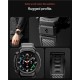 SPIGEN Husă cu Curea Rugged Armor Pro Samsung Galaxy Watch 8 Classic (46mm - 1.5 inch), Negru Mat (Curele Ceas, ACS10013) by www.silkase.ro
