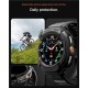 SPIGEN Husă cu Curea Rugged Armor Pro Samsung Galaxy Watch 8 Classic (46mm - 1.5 inch), Negru Mat (Curele Ceas, ACS10013) by www.silkase.ro