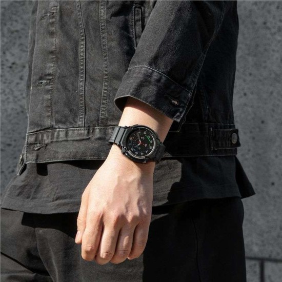SPIGEN Husă cu Curea Rugged Armor Pro Samsung Galaxy Watch 8 Classic (46mm - 1.5 inch), Negru Mat (Curele Ceas, ACS10013) by www.silkase.ro