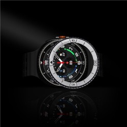 Inel Protecție Ramă Spigen Bezel Tune (Pilot) pentru Samsung Galaxy Watch 8 Classic 46mm, Silver