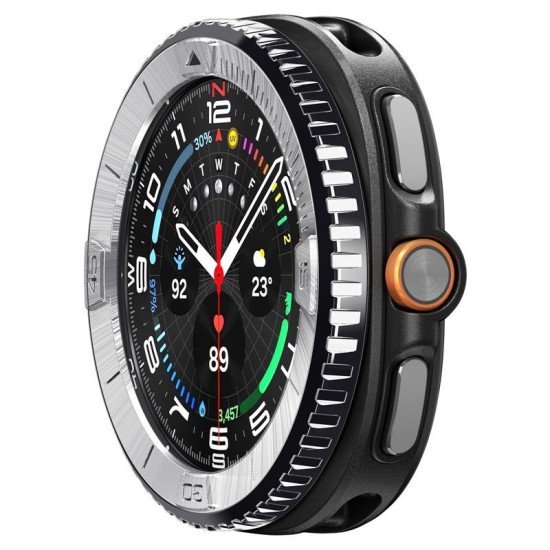 Inel Protecție Ramă Spigen Bezel Tune (Pilot) pentru Samsung Galaxy Watch 8 Classic 46mm, Silver Inel Protecție Ramă Spigen Bezel Tune (Pilot) pentru Samsung Galaxy Watch 8 Classic 46mm, Silver (Galaxy Watch 8, ACS10015) by www.silkase.ro