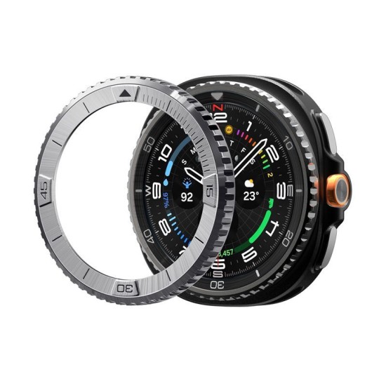 Inel Protecție Ramă Spigen Bezel Tune (Pilot) pentru Samsung Galaxy Watch 8 Classic 46mm, Silver Inel Protecție Ramă Spigen Bezel Tune (Pilot) pentru Samsung Galaxy Watch 8 Classic 46mm, Silver (Galaxy Watch 8, ACS10015) by www.silkase.ro