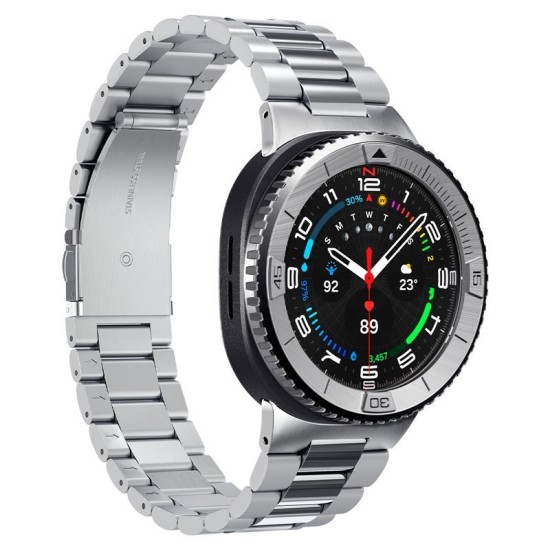 Inel Protecție Ramă Spigen Bezel Tune (Pilot) pentru Samsung Galaxy Watch 8 Classic 46mm, Silver Inel Protecție Ramă Spigen Bezel Tune (Pilot) pentru Samsung Galaxy Watch 8 Classic 46mm, Silver (Galaxy Watch 8, ACS10015) by www.silkase.ro