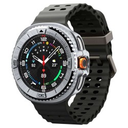 SPIGEN Inel Protecție Bezel Tune Pro Pilot Samsung Galaxy Watch 8 Classic (46mm - 1.5 inch), Argintiu