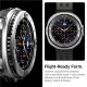 SPIGEN Inel Protecție Bezel Tune Pro Pilot Samsung Galaxy Watch 8 Classic (46mm - 1.5 inch), Argintiu (Ingredi, ACS10017) by www.silkase.ro