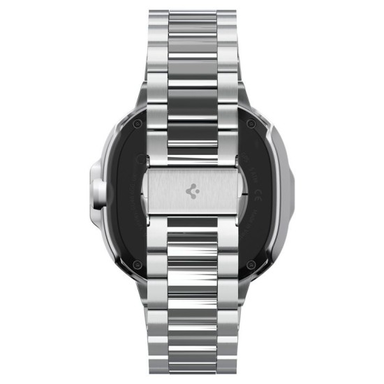 SPIGEN Inel Protecție Bezel Tune Pro Pilot Samsung Galaxy Watch 8 Classic (46mm - 1.5 inch), Argintiu (Ingredi, ACS10017) by www.silkase.ro
