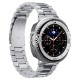 SPIGEN Inel Protecție Bezel Tune Pro Pilot Samsung Galaxy Watch 8 Classic (46mm - 1.5 inch), Argintiu (Ingredi, ACS10017) by www.silkase.ro