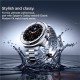 SPIGEN Inel Protecție Bezel Tune Pro Pilot Samsung Galaxy Watch 8 Classic (46mm - 1.5 inch), Argintiu (Ingredi, ACS10017) by www.silkase.ro