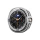 SPIGEN Inel Protecție Bezel Tune Pro Pilot Samsung Galaxy Watch 8 Classic (46mm - 1.5 inch), Argintiu (Ingredi, ACS10017) by www.silkase.ro