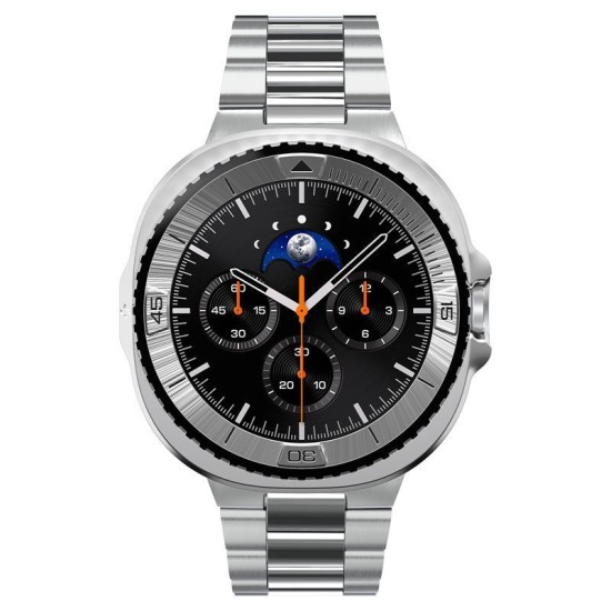 SPIGEN Inel Protecție Bezel Tune Pro Pilot Samsung Galaxy Watch 8 Classic (46mm - 1.5 inch), Argintiu (Ingredi, ACS10017) by www.silkase.ro