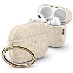 Husa de protectie textila Spigen Urban Fit pentru AirPods Pro 3, bej