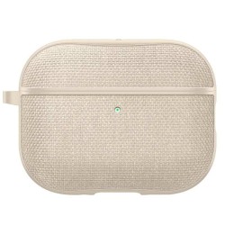 Husa de protectie textila Spigen Urban Fit pentru AirPods Pro 3, bej