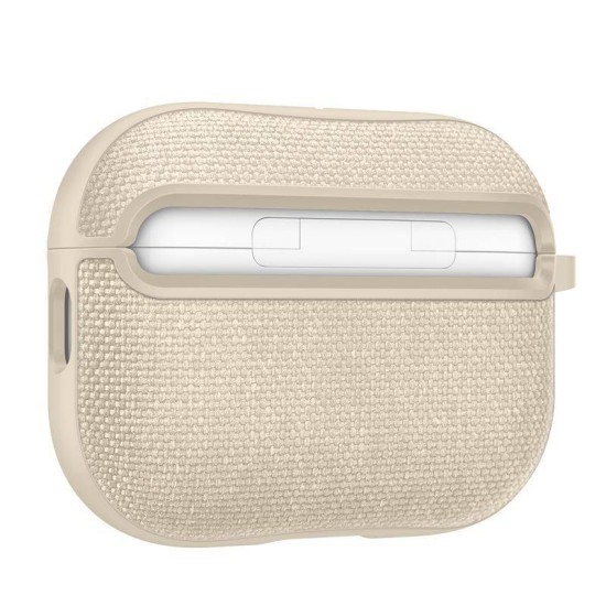 Husa de protectie textila Spigen Urban Fit pentru AirPods Pro 3, bej (Spigen, Ingredi) by www.silkase.ro Husa de protectie textila Spigen Urban Fit pentru AirPods Pro 3, bej (Pro 3, ACS10020) by www.silkase.ro