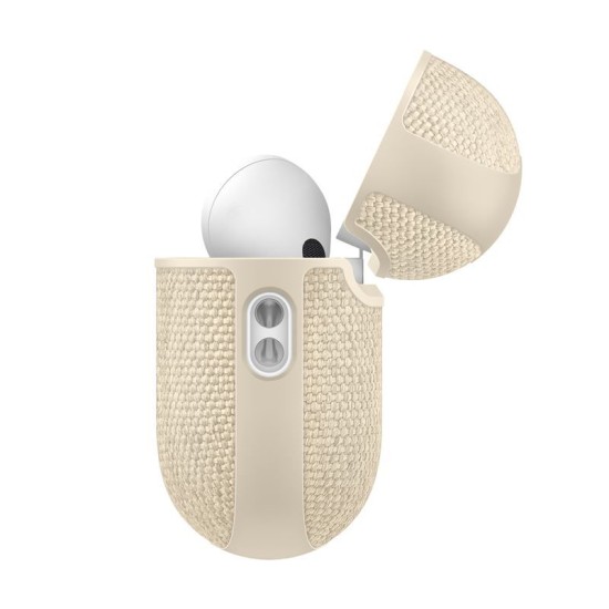 Husa de protectie textila Spigen Urban Fit pentru AirPods Pro 3, bej (Spigen, Ingredi) by www.silkase.ro Husa de protectie textila Spigen Urban Fit pentru AirPods Pro 3, bej (Pro 3, ACS10020) by www.silkase.ro
