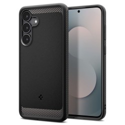 Husa de protectie robusta Spigen Rugged Armor pentru Samsung Galaxy S25 FE, negru mat