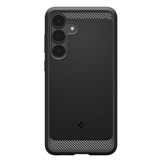 Husa de protectie robusta Spigen Rugged Armor pentru Samsung Galaxy S25 FE, negru mat (S25 FE, ACS10025) by www.silkase.ro